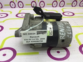 Motor de Arranque Renault Clio III 1.4 100Cv de 2005 - Ref OEM :  8200082782